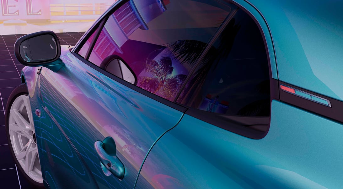 5-Alpine A110 - South Beach Colorway